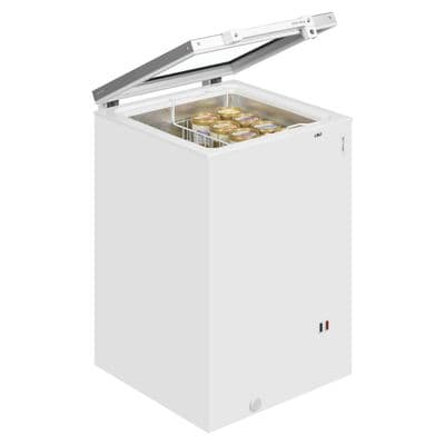 Tefcold ST160 Hinged Glass Lid Chest Freezer