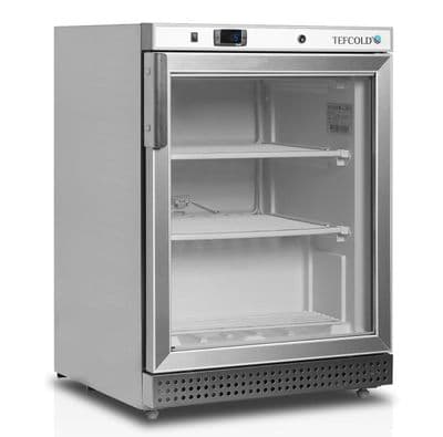 Tefcold UF200GS Glass Door Display Freezer