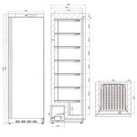 Tefcold UF400 Upright Freezer £657.536