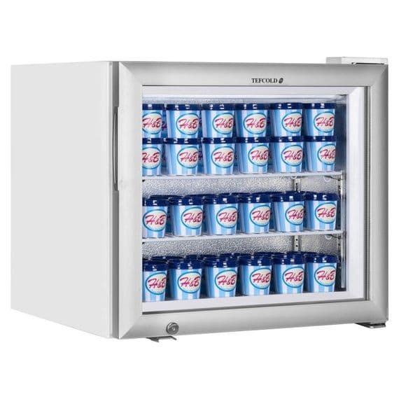 Tefcold UF50G Glass Door Display Freezer £405.504