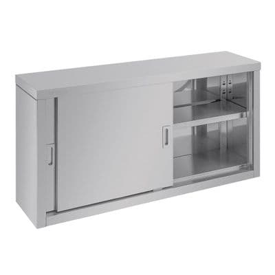 Vogue Stainless Steel Wall Cupboard 1200mm -DL450