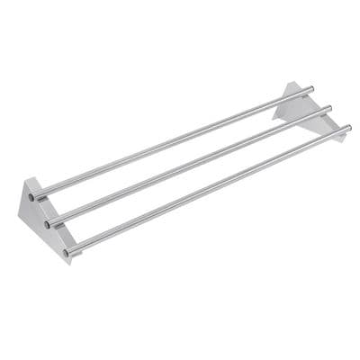 Vogue Tubular Wall Shelf St/St - 1200x300mm - CD551