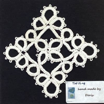 4 Pointed Shamrock Star  3½