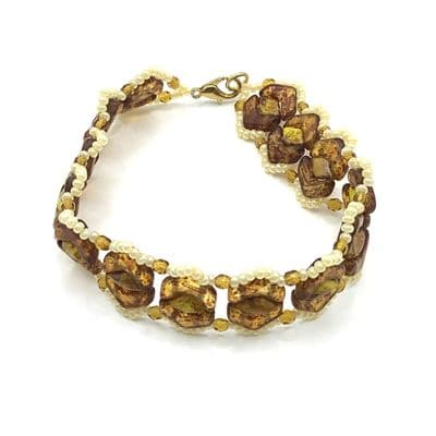 ANCHOR Hand Beaded Bracelet  BRA0028