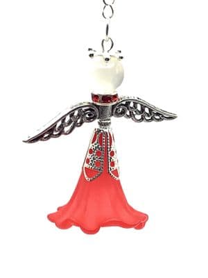 Angel of Hope Keyring Red 4½