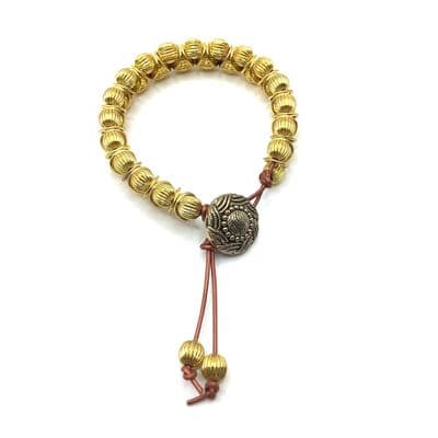 CHARLIE CHAINMAILLE Hand Beaded Bracelet  BRA0034