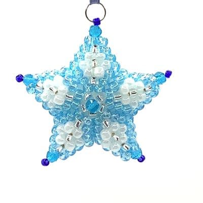 Christmas 3D Star Hanging Ornament  SKU SEA0105