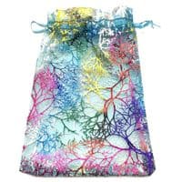 Christmas Ring Hanging Ornament Red with Bell Charm  SEA0045