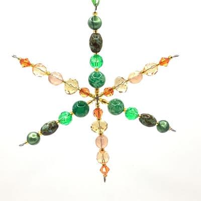 Christmas SNOWFLAKE Hanging Ornament 4