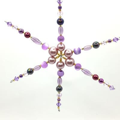 Christmas SNOWFLAKE Hanging Ornament 5½