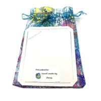 Dainty Fairy White & Red Keyring 4