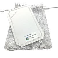 FLAMENCO LADY Lucite Flowers KEYRING 4