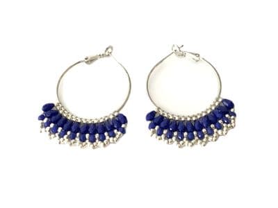 Florence Earrings - EAR0026 Italian Blue