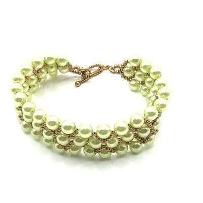 France Bracelet  Green  7½
