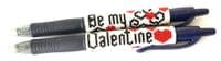 G2 Pilot Pen 'BE MY VALENTINE' Pattern PLTPEN0021