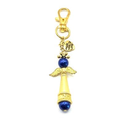 Guardian Angel G/P Keyring Dark Blue  3½