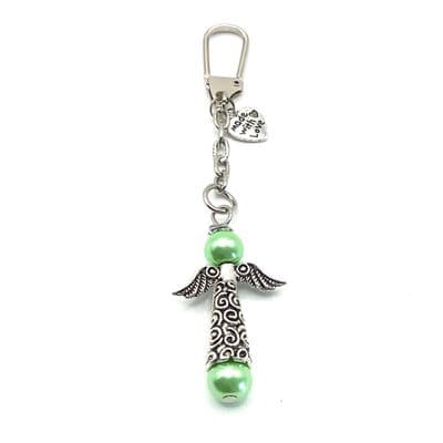 Guardian Angel S/P Keyring Light Green 4
