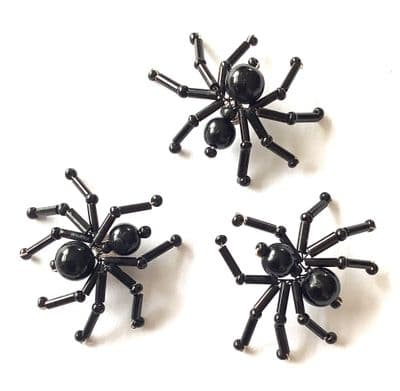 Halloween Spiders Black Small  SEA0106