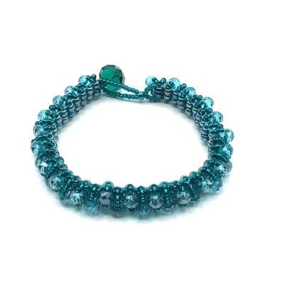 HEDGEHOG Bracelet Teal 7½