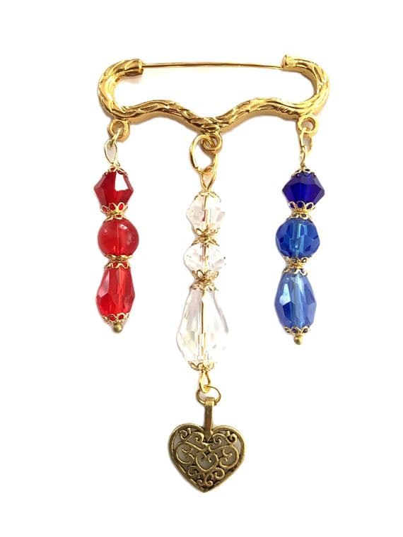 King Charles III Coronation Pin 3½