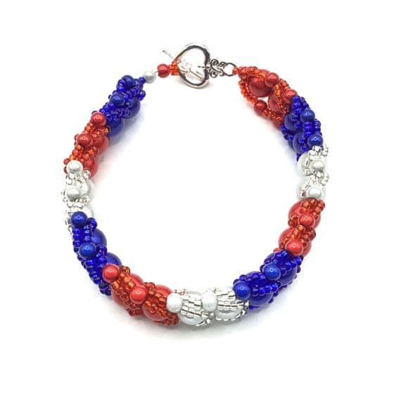 King Charles III Coronation Theme Bracelet 7½