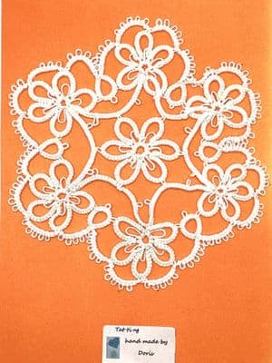 Margaret Flower Doily  6