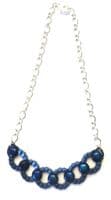 NIB-BIT & Candy Necklace Blue Coloured 19