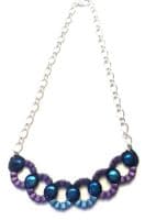 NIB-BIT & Candy Necklace Purple Coloured 19