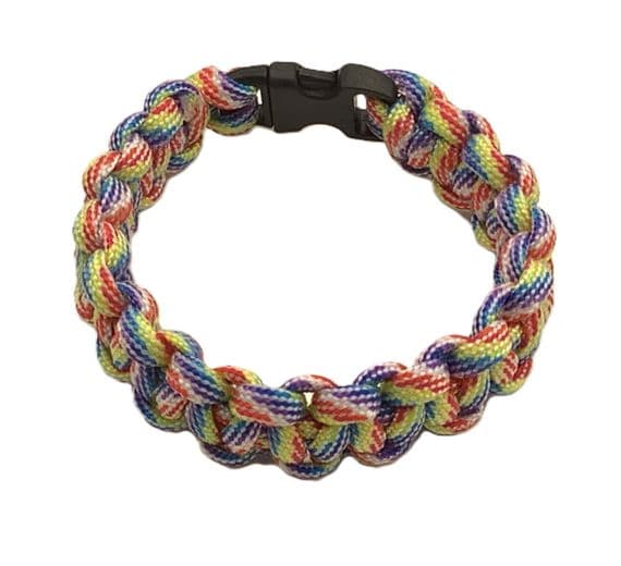 Paracord Cobra Bracelet Multi Colour 6½ - 7