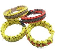 Paracord Cobra Bracelet Yellow 7