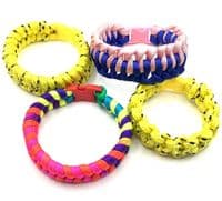 Paracord Genose Bracelet Blue/Pink 6½