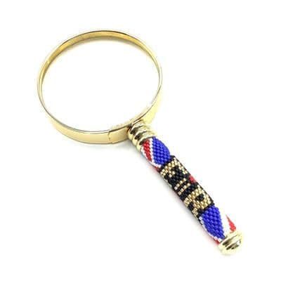 Queen Elizabeth II Gold Plated Magnifier Short  QE20003