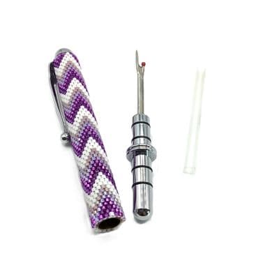 S/P Stitch Ripper Purple Bargello  DEL0027