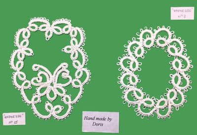 Shamrock/Butterfly & Chain Easter Eggs Motifs 4¼