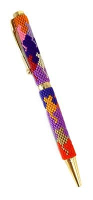 Slimline Roller Pen G/P - Cats PEN0025