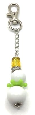 Small Snowman Keyring 4