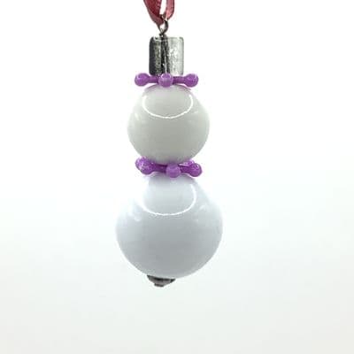 Snowman Christmas Hanging Ornament 2