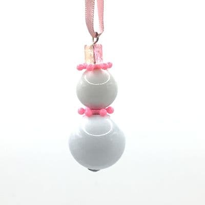 Snowman Christmas Hanging Ornament 2