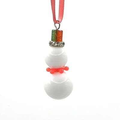 Snowman Christmas Hanging Ornament  2
