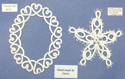 Tatted Easter Egg 4½