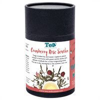 Cranberry Rose Sencha loose Leaf Green Tea