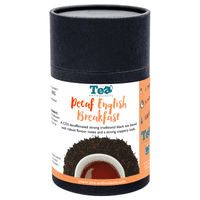 Decaf English Breakfast Tea loose leaf black tea CO2 decaffeinated