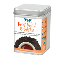 Decaf English Breakfast Tea loose leaf black tea CO2 decaffeinated