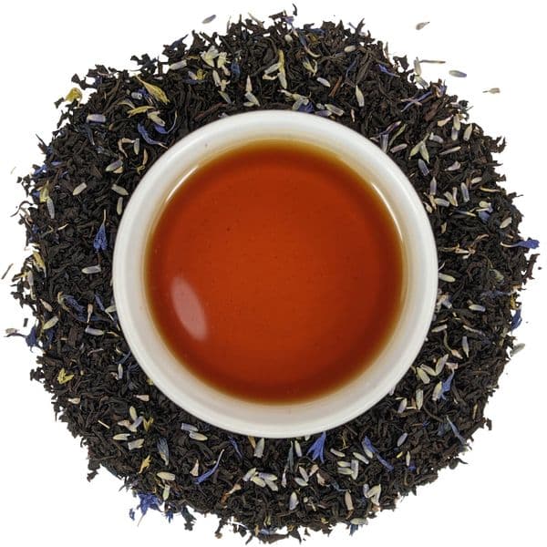 Decaf Lavender Earl Grey Loose leaf Black Tea. Ethically sourced.