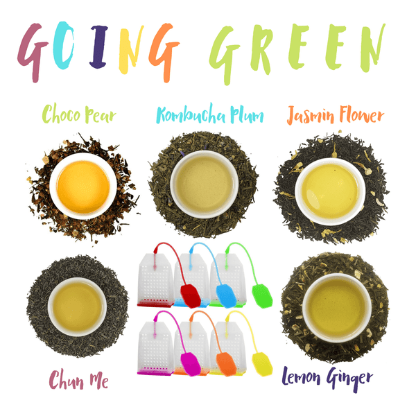 Going Green Loose Leaf Tea Box Set Gift