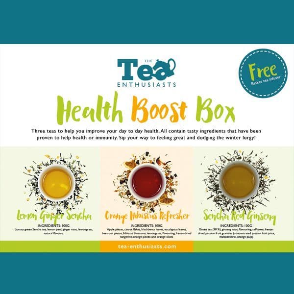 Health Boost Tea Box