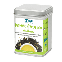 Jasmine with Flowers Loose Leaf Green Tea