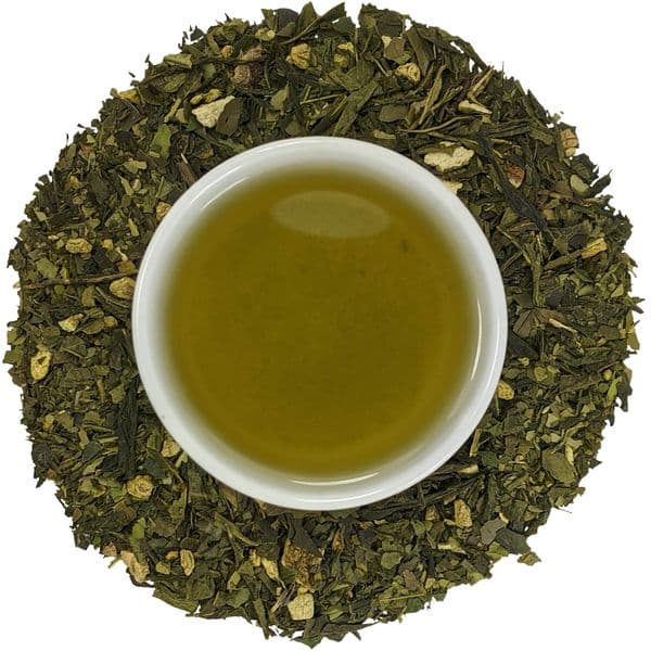 Morning Mojo Loose Leaf Green Tea Bursting with Energy