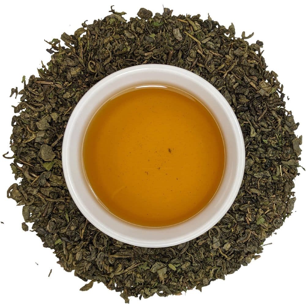 Moroccan Mint - Spearmint Green Gunpowder Tea