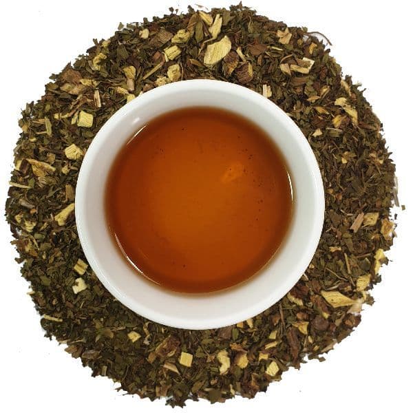 Pure Peppermint and liquorice root Loose Leaf Herbal Tea
